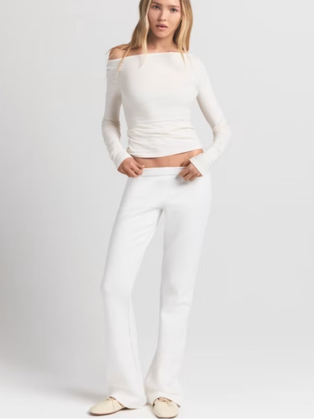 SKIMS Cotton Fleece Slim Pants